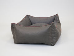 Burley Orthopaedic Walled Dog Bed - Charcoal, Medium