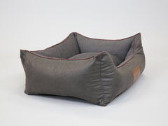 Burley Orthopaedic Walled Dog Bed - Charcoal, Medium