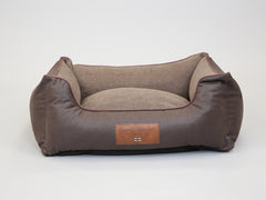 Burley Orthopaedic Walled Dog Bed - Chocolate Fudge, Medium