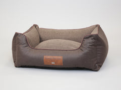 Burley Orthopaedic Walled Dog Bed - Chocolate Fudge, Medium