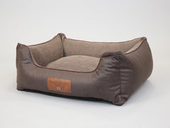 Burley Orthopaedic Walled Dog Bed - Chocolate Fudge, Medium