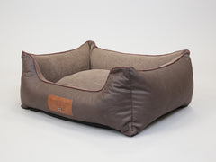 Burley Orthopaedic Walled Dog Bed - Chocolate Fudge, Medium