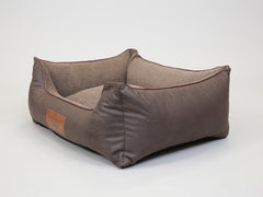 Burley Orthopaedic Walled Dog Bed - Chocolate Fudge, Medium