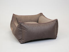 Burley Orthopaedic Walled Dog Bed - Chocolate Fudge, Medium