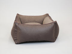 Burley Orthopaedic Walled Dog Bed - Chocolate Fudge, Medium