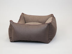 Burley Orthopaedic Walled Dog Bed - Chocolate Fudge, Medium