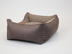 Burley Orthopaedic Walled Dog Bed - Chocolate Fudge, Medium