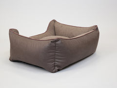 Burley Orthopaedic Walled Dog Bed - Chocolate Fudge, Medium