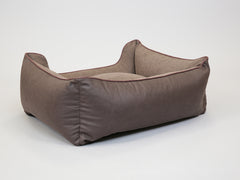 Burley Orthopaedic Walled Dog Bed - Chocolate Fudge, Medium