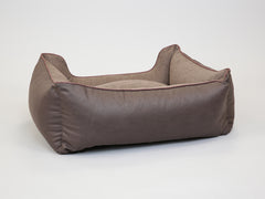 Burley Orthopaedic Walled Dog Bed - Chocolate Fudge, Medium