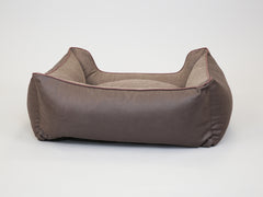 Burley Orthopaedic Walled Dog Bed - Chocolate Fudge, Medium