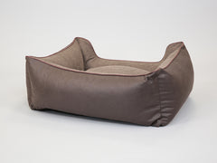 Burley Orthopaedic Walled Dog Bed - Chocolate Fudge, Medium