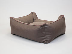 Burley Orthopaedic Walled Dog Bed - Chocolate Fudge, Medium