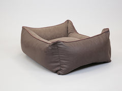 Burley Orthopaedic Walled Dog Bed - Chocolate Fudge, Medium