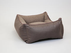 Burley Orthopaedic Walled Dog Bed - Chocolate Fudge, Medium