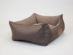 Burley Orthopaedic Walled Dog Bed - Chocolate Fudge, Medium