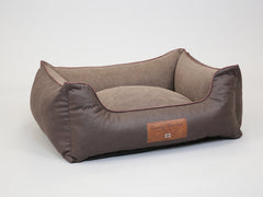 Burley Orthopaedic Walled Dog Bed - Chocolate Fudge, Medium