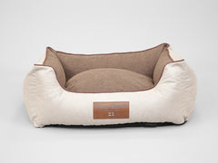 Burley Orthopaedic Walled Dog Bed - Cream Fudge, Medium