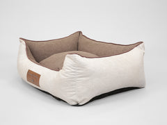 Burley Orthopaedic Walled Dog Bed - Cream Fudge, Medium