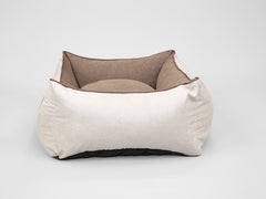 Burley Orthopaedic Walled Dog Bed - Cream Fudge, Medium