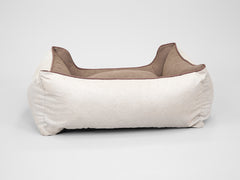 Burley Orthopaedic Walled Dog Bed - Cream Fudge, Medium