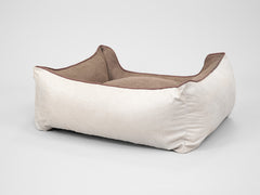 Burley Orthopaedic Walled Dog Bed - Cream Fudge, Medium