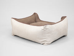 Burley Orthopaedic Walled Dog Bed - Cream Fudge, Medium