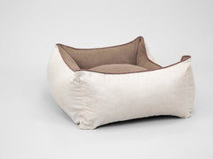 Burley Orthopaedic Walled Dog Bed - Cream Fudge, Medium