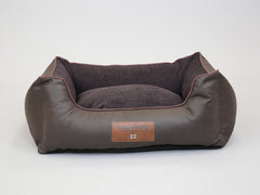 Burley Orthopaedic Walled Dog Bed - Mahoganny, Medium