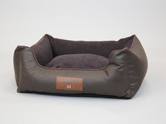 Burley Orthopaedic Walled Dog Bed - Mahoganny, Medium