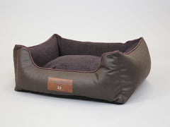 Burley Orthopaedic Walled Dog Bed - Mahoganny, Medium