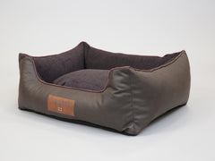 Burley Orthopaedic Walled Dog Bed - Mahoganny, Medium