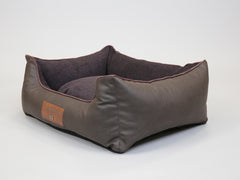 Burley Orthopaedic Walled Dog Bed - Mahoganny, Medium