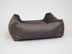 Burley Orthopaedic Walled Dog Bed - Mahoganny, Medium