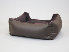 Burley Orthopaedic Walled Dog Bed - Mahoganny, Medium