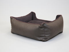 Burley Orthopaedic Walled Dog Bed - Mahoganny, Medium