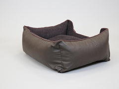 Burley Orthopaedic Walled Dog Bed - Mahoganny, Medium