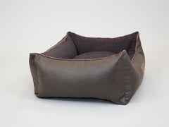 Burley Orthopaedic Walled Dog Bed - Mahoganny, Medium