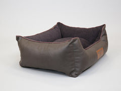 Burley Orthopaedic Walled Dog Bed - Mahoganny, Medium