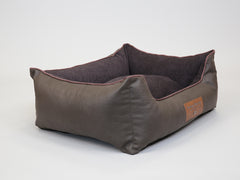 Burley Orthopaedic Walled Dog Bed - Mahoganny, Medium