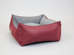 Burley Orthopaedic Walled Dog Bed - Rosso / Oslo Medium