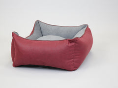 Burley Orthopaedic Walled Dog Bed - Rosso / Oslo Medium