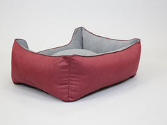 Burley Orthopaedic Walled Dog Bed - Rosso / Oslo Medium