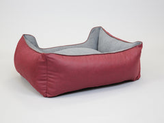 Burley Orthopaedic Walled Dog Bed - Rosso / Oslo Medium