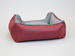 Burley Orthopaedic Walled Dog Bed - Rosso / Oslo Medium