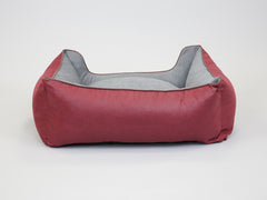 Burley Orthopaedic Walled Dog Bed - Rosso / Oslo Medium