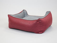 Burley Orthopaedic Walled Dog Bed - Rosso / Oslo Medium