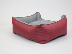 Burley Orthopaedic Walled Dog Bed - Rosso / Oslo Medium