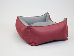 Burley Orthopaedic Walled Dog Bed - Rosso / Oslo Medium