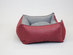 Burley Orthopaedic Walled Dog Bed - Rosso / Oslo Medium